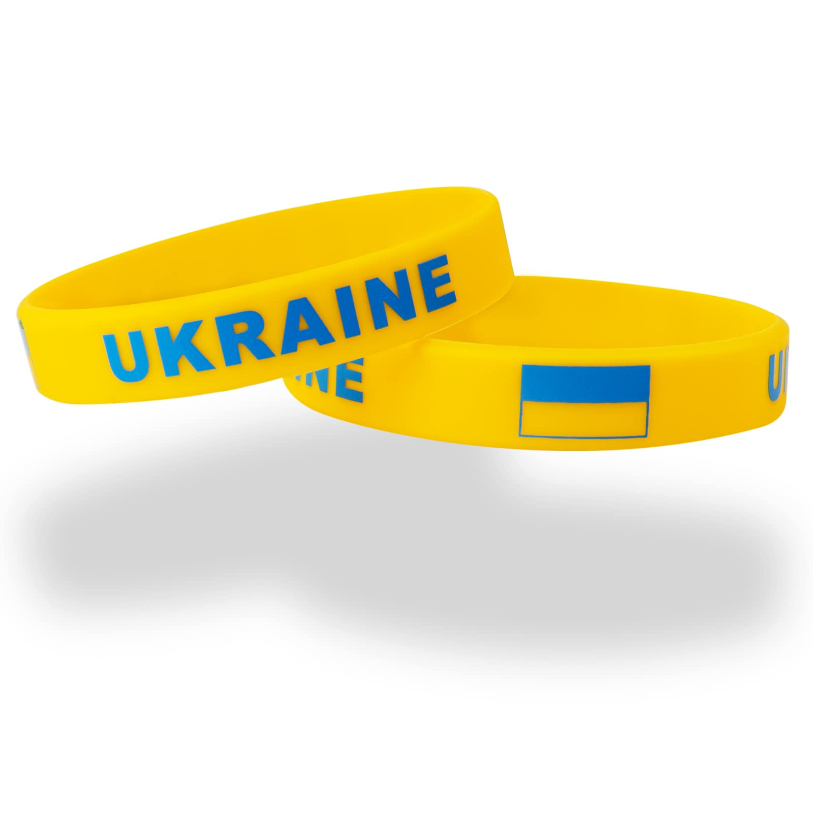 Women'S Accessories Uk - 2 adet Ukrayna Bayrağı Bilezik Silikon