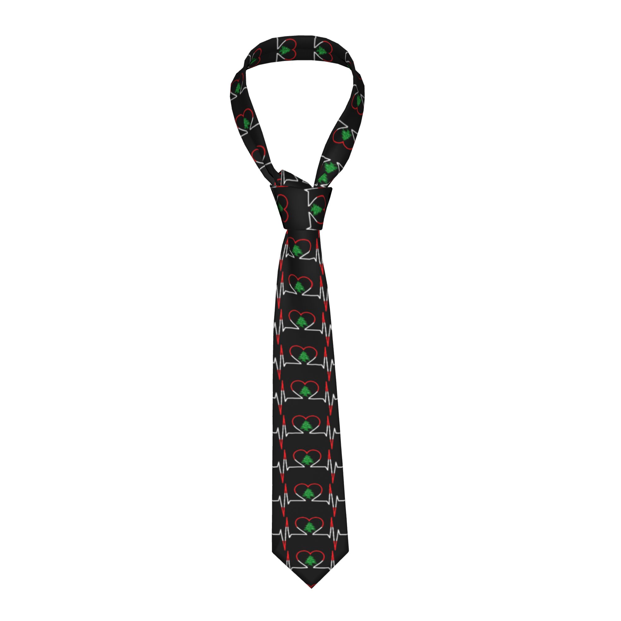 Women Accessories Lebanon - Kalp atışı Ekg Lübnan-Lübnan Ülke Bayrağı
