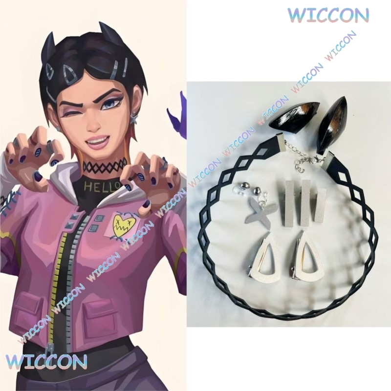 Women Accessories Products - Valorant Karanfil Klip Yaka Kelebek Küpe