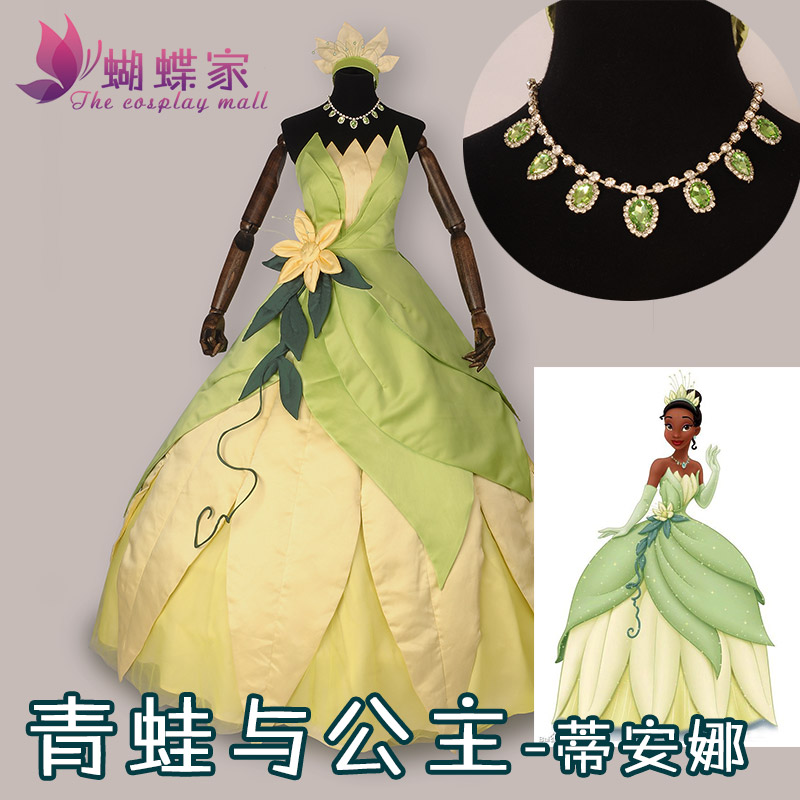 Prenses Tiana Elbise Cosplay K - Women Accessories Products incelemesi ve fiyatı