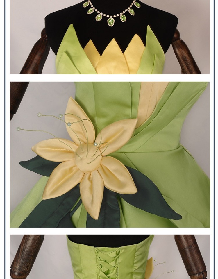 Prenses Tiana Elbise Cosplay K - Women Accessories Products incelemesi ve fiyatı
