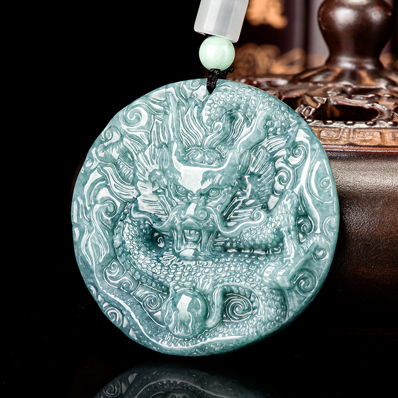 Birmanya Jadeite Ejderha Kolye - Women'S Vintage Accessories incelemesi ve fiyatı