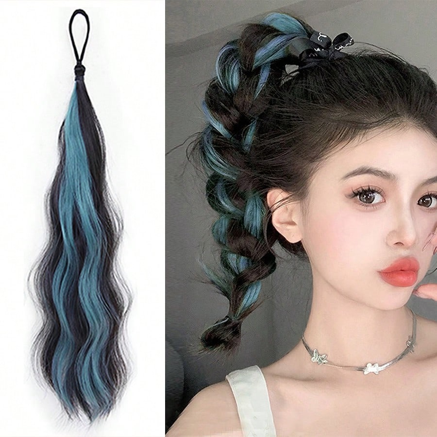 20' Uzun Dalgalı Sentetik Röfl - Hair Band Elastic incelemesi ve fiyatı