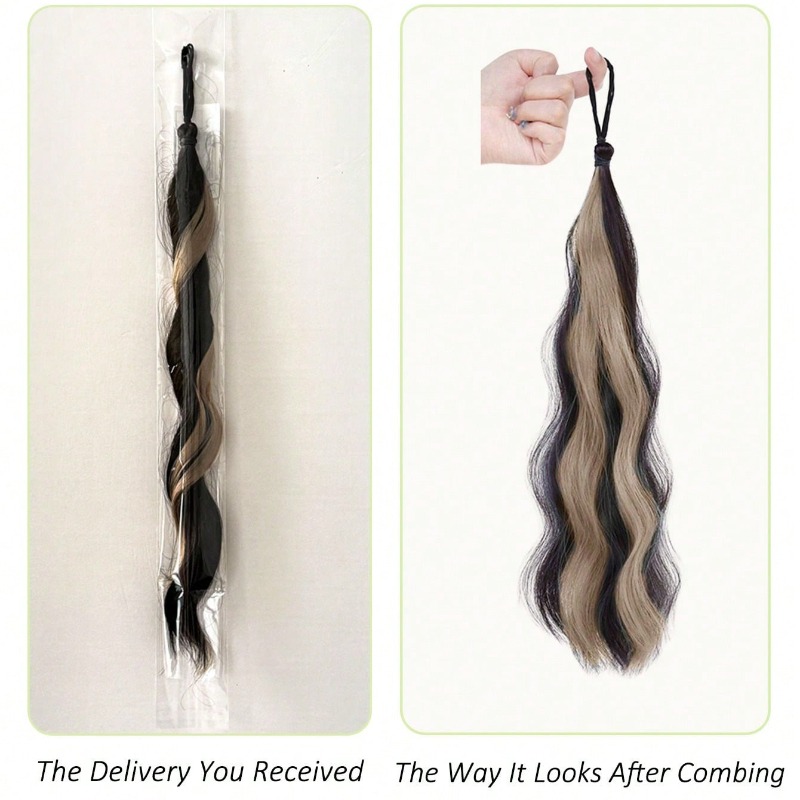 20' Uzun Dalgalı Sentetik Röfl - Hair Band Elastic incelemesi ve fiyatı