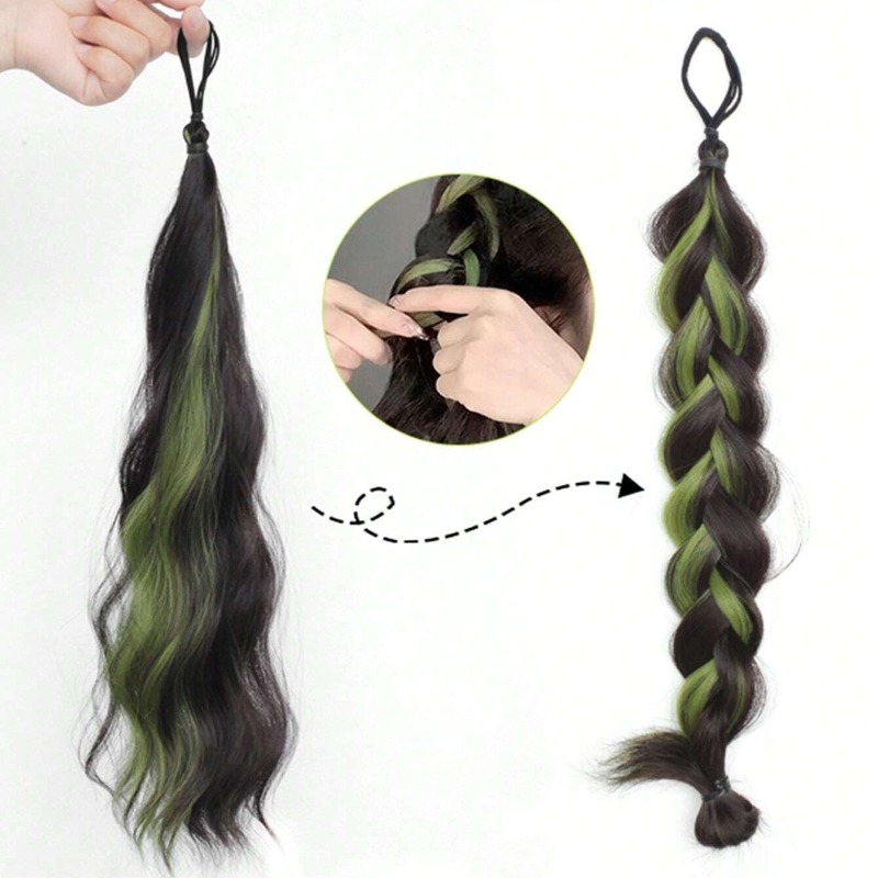 20' Uzun Dalgalı Sentetik Röfl - Hair Band Elastic incelemesi ve fiyatı