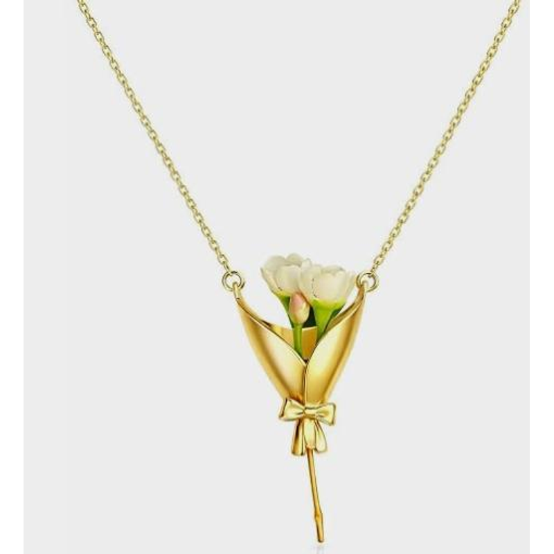 Çiçek Tutucu Kolye 2026 DIY Çi - Women Accessories Bouquet incelemesi ve fiyatı