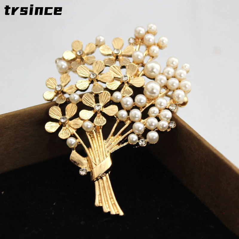 Bayanlar narin buket inci broş - Women Accessories Bouquet incelemesi ve fiyatı