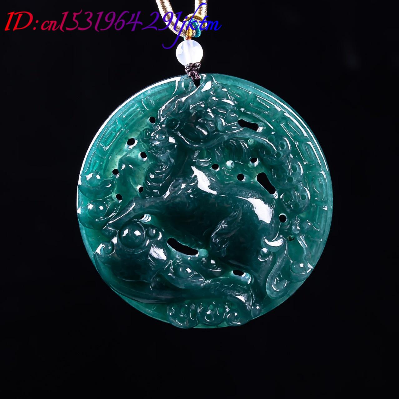 Birmanya Jadeite Ejderha Kolye - Women'S Vintage Accessories incelemesi ve fiyatı