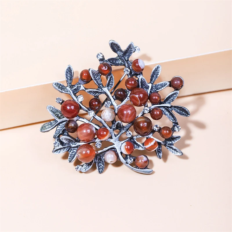 Kırmızı taklidi ağaçları broş  - Women Accessories Bouquet incelemesi ve fiyatı