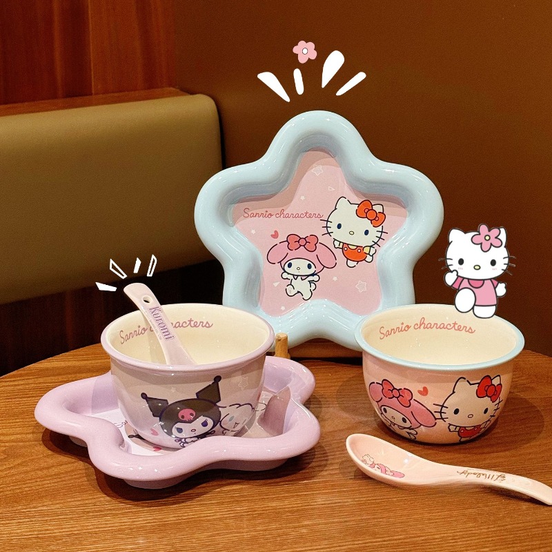 Karikatür Kedi Baskı Seramik Y - Women Accessories Combo incelemesi ve fiyatı