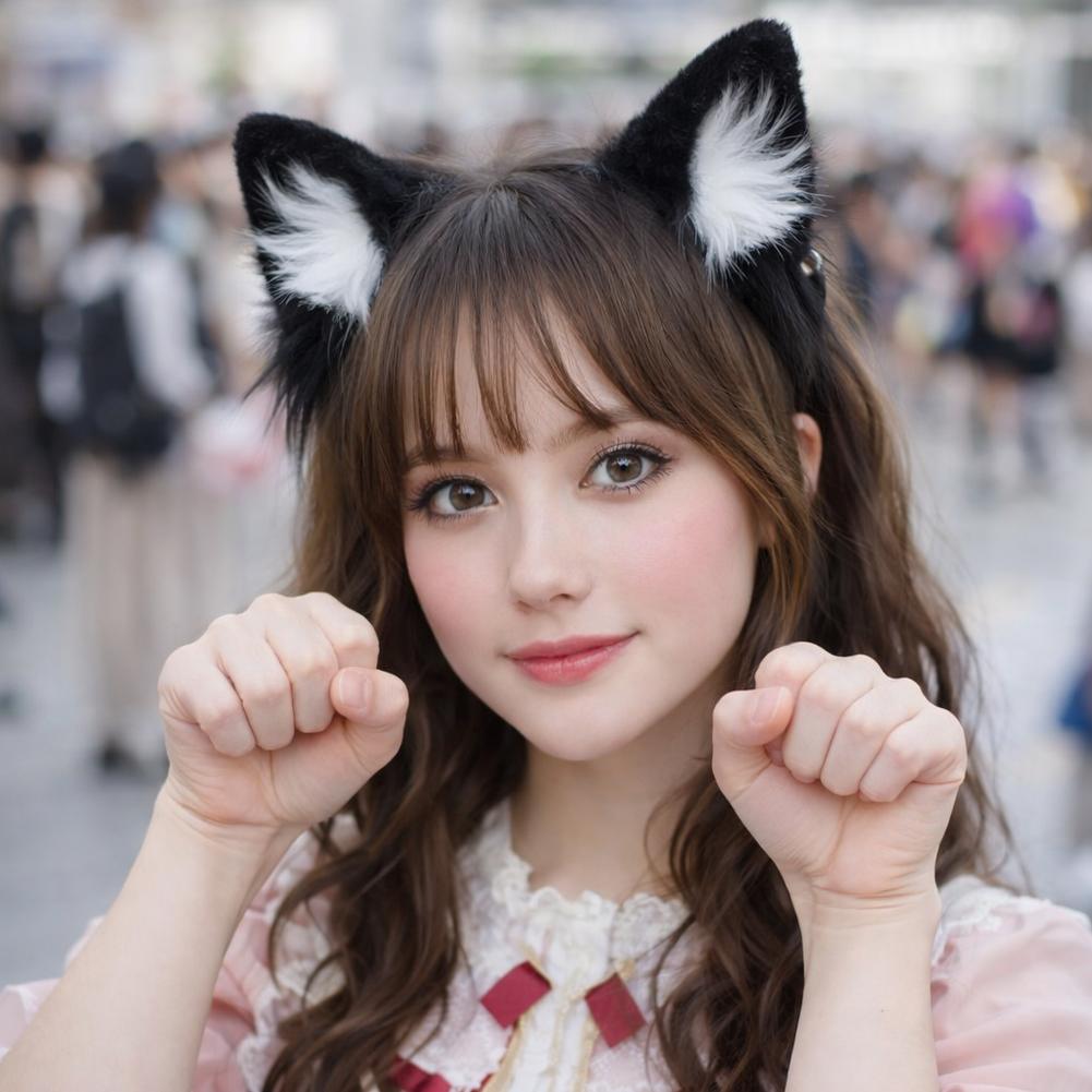 Peluş Kedi Kulağı Cosplay Band - Women Accessories Photos incelemesi ve fiyatı